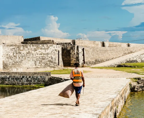 Jaffna Fort in Sri Lanka