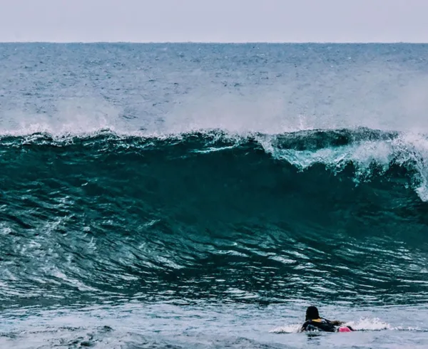 Surfing in Hikkaduwa, Sri Lanka